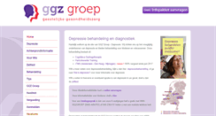 Desktop Screenshot of depressie.nl